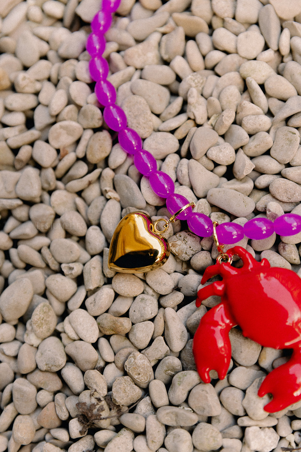 Alice necklace vivid viola