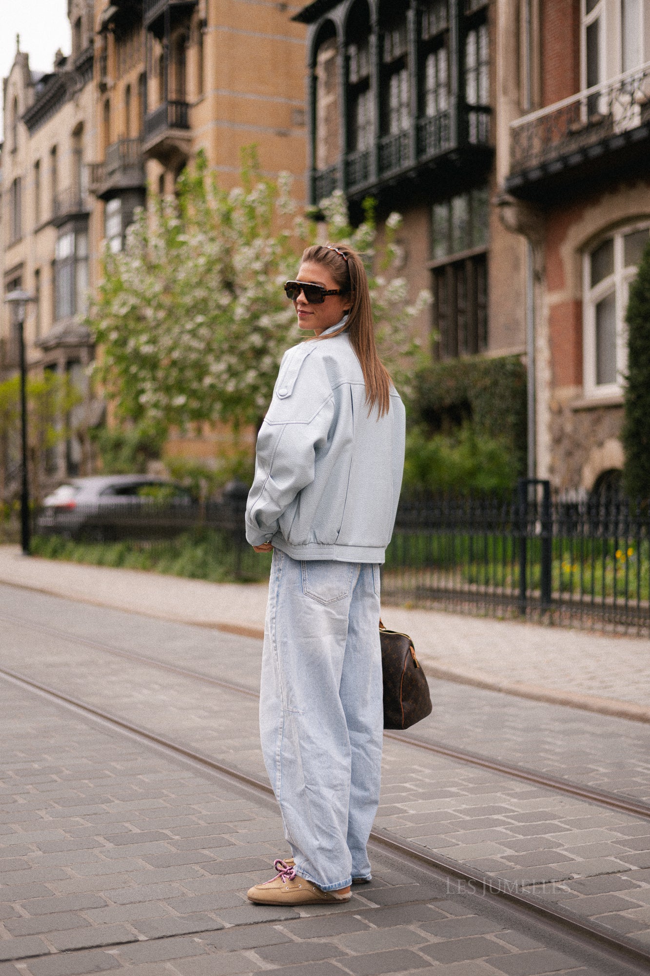 Anan jacket celestial blue