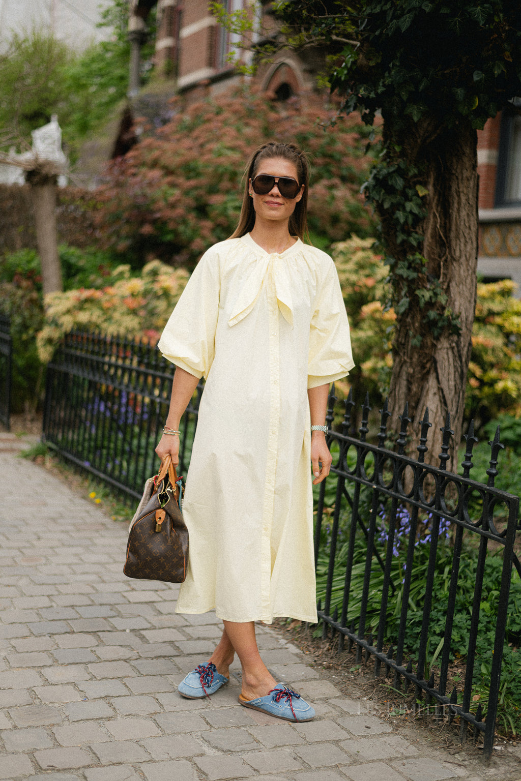 Elsie maxi dress yellow