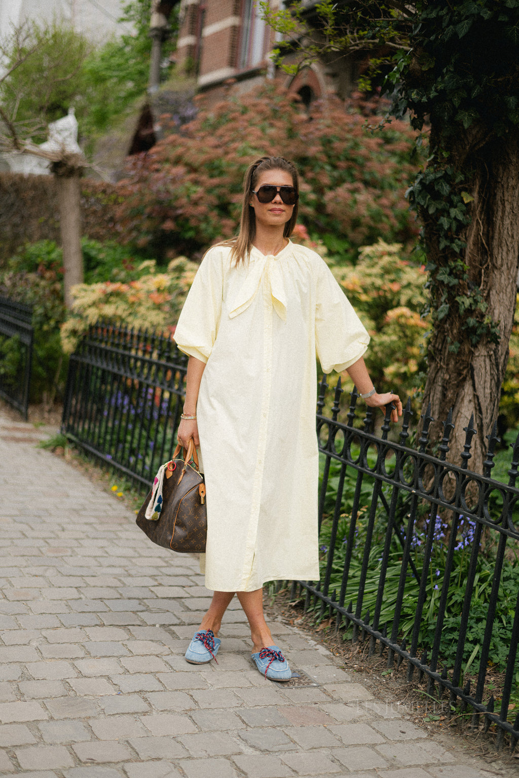 Elsie maxi dress yellow