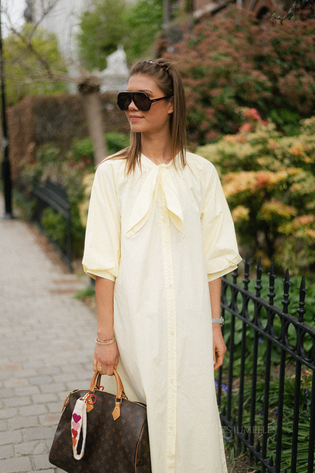 Elsie maxi dress yellow