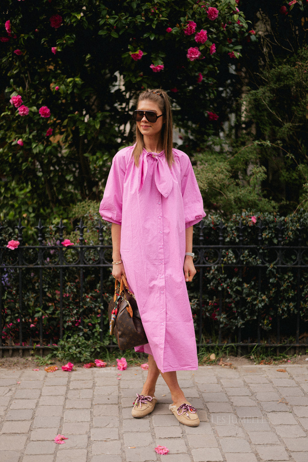 Elsie maxi dress crocus