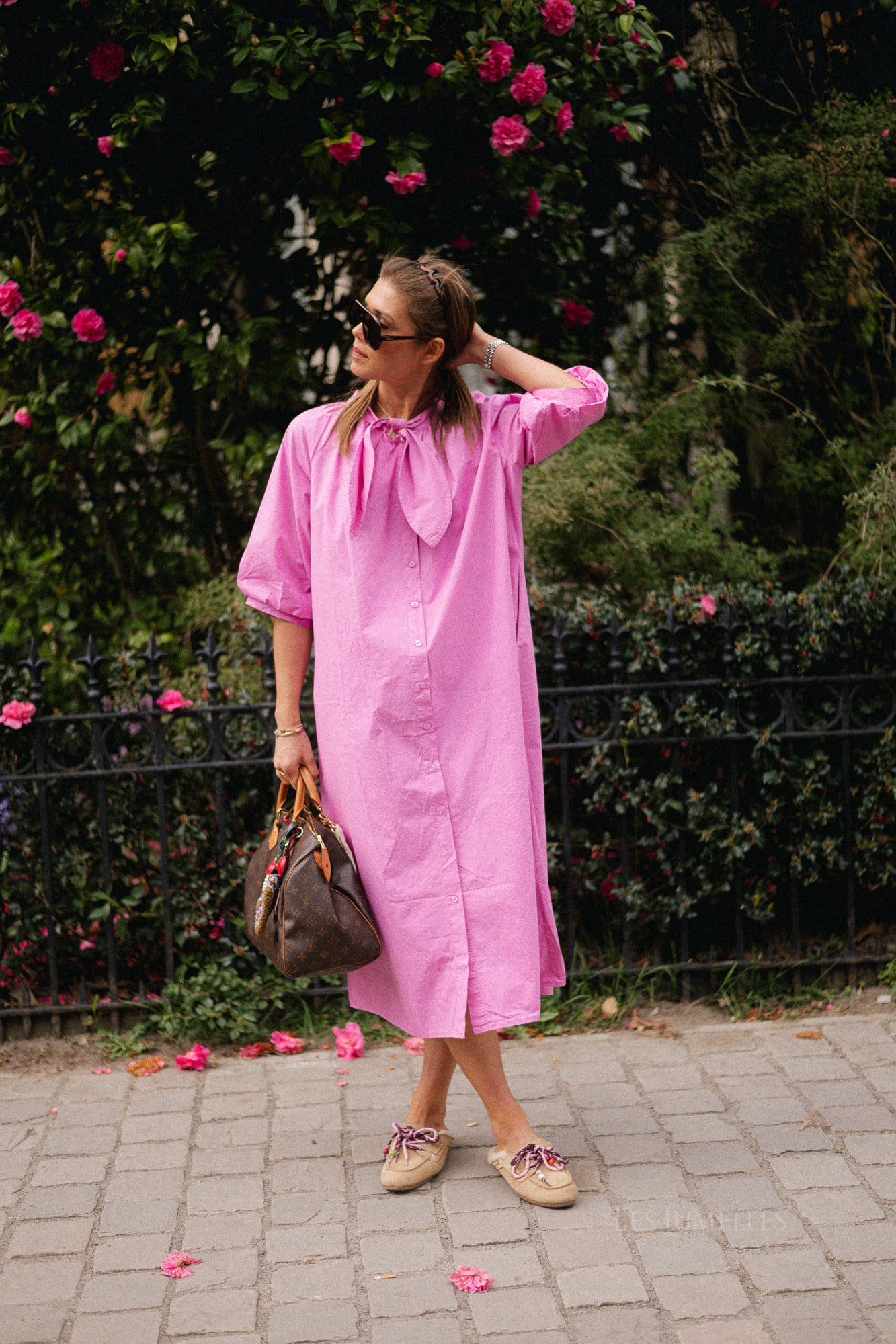 Elsie maxi dress crocus