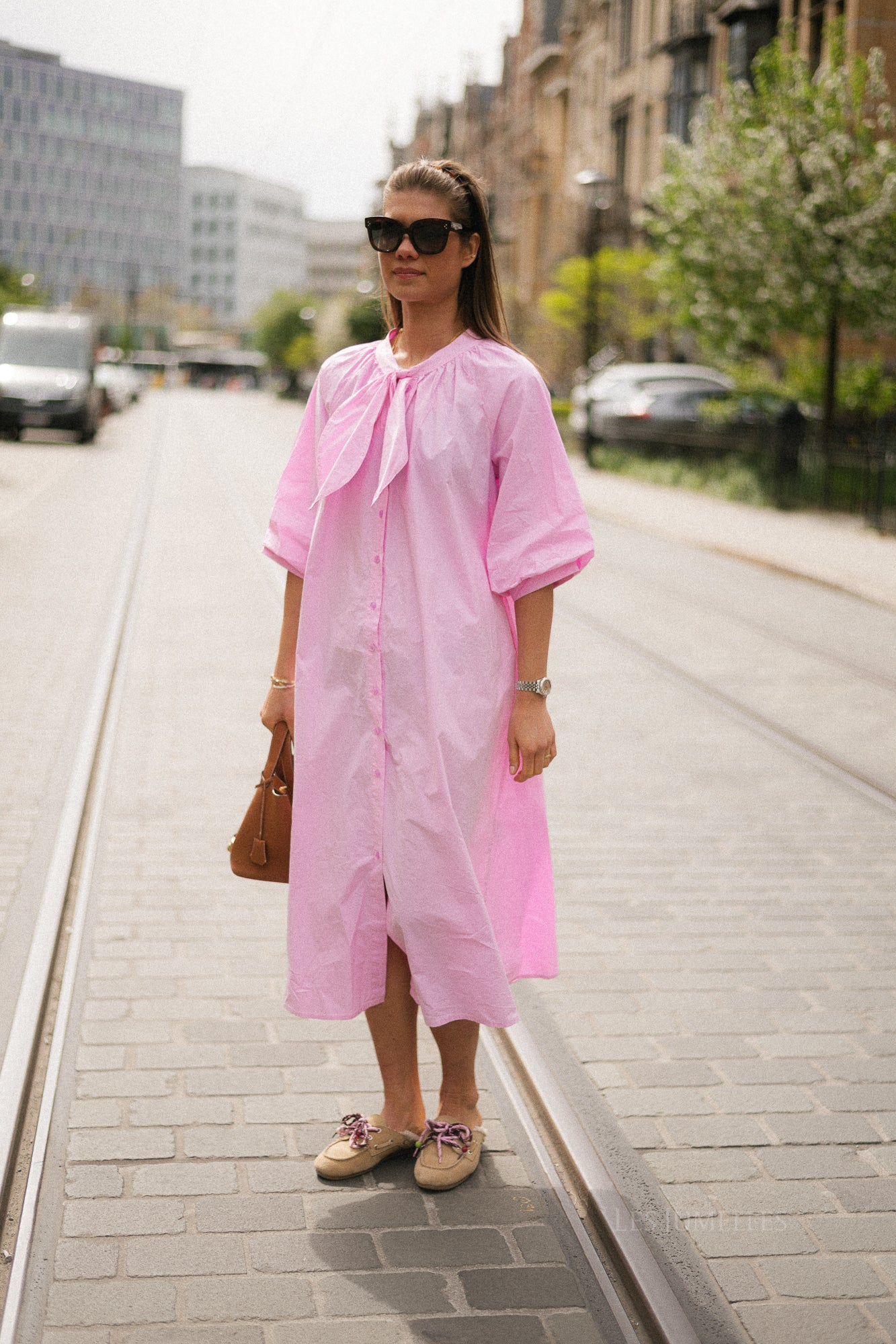 Elsie maxi dress pink
