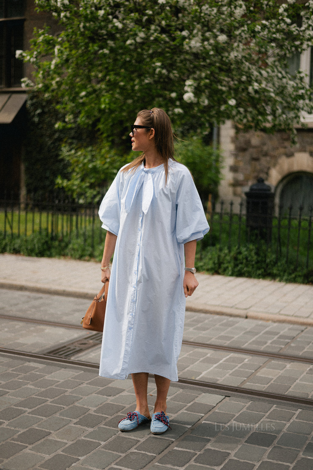 Elsie maxi dress baby blue