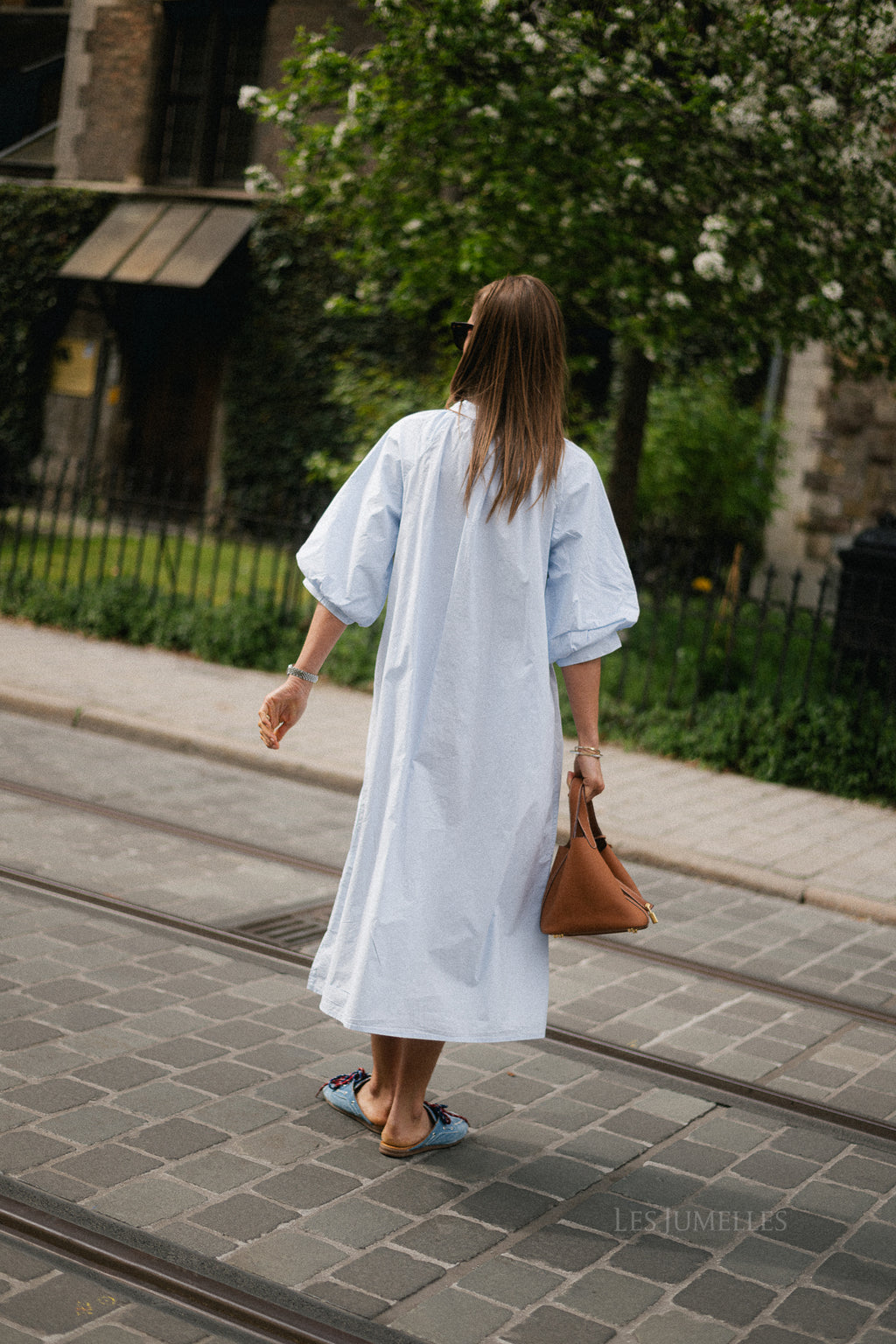 Elsie maxi dress baby blue
