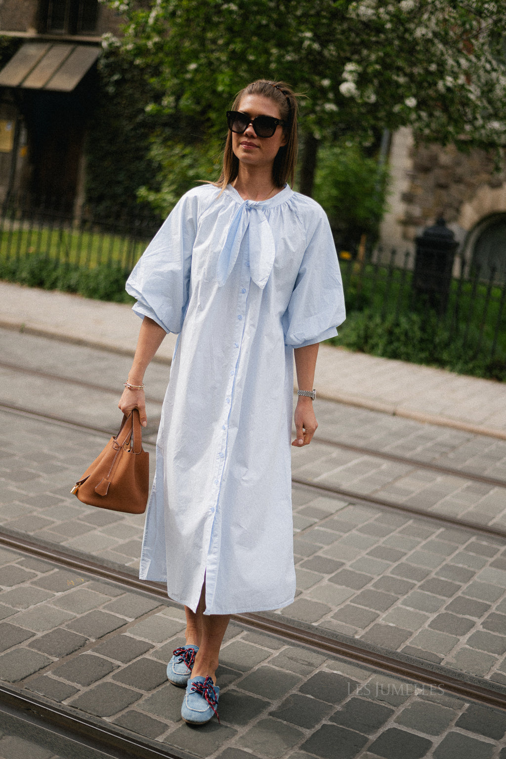 Elsie maxi dress baby blue