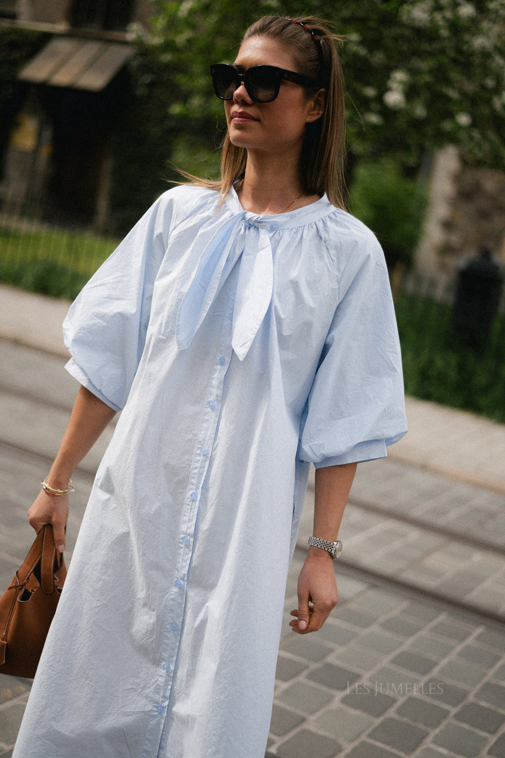 Elsie maxi dress baby blue