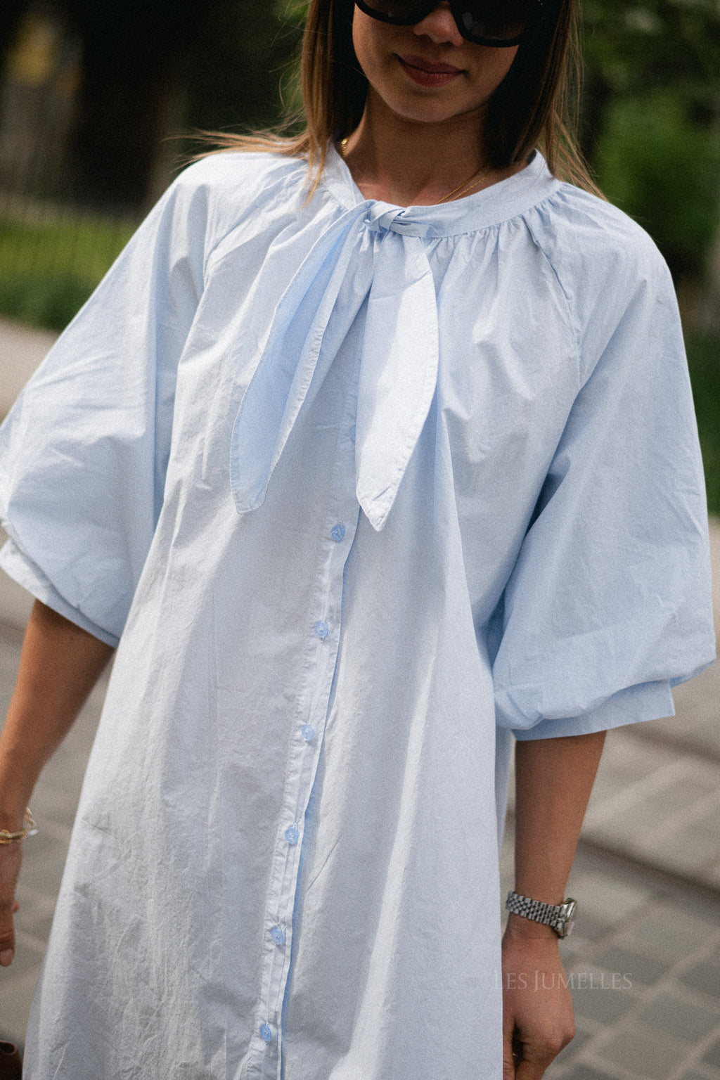 Elsie maxi dress baby blue