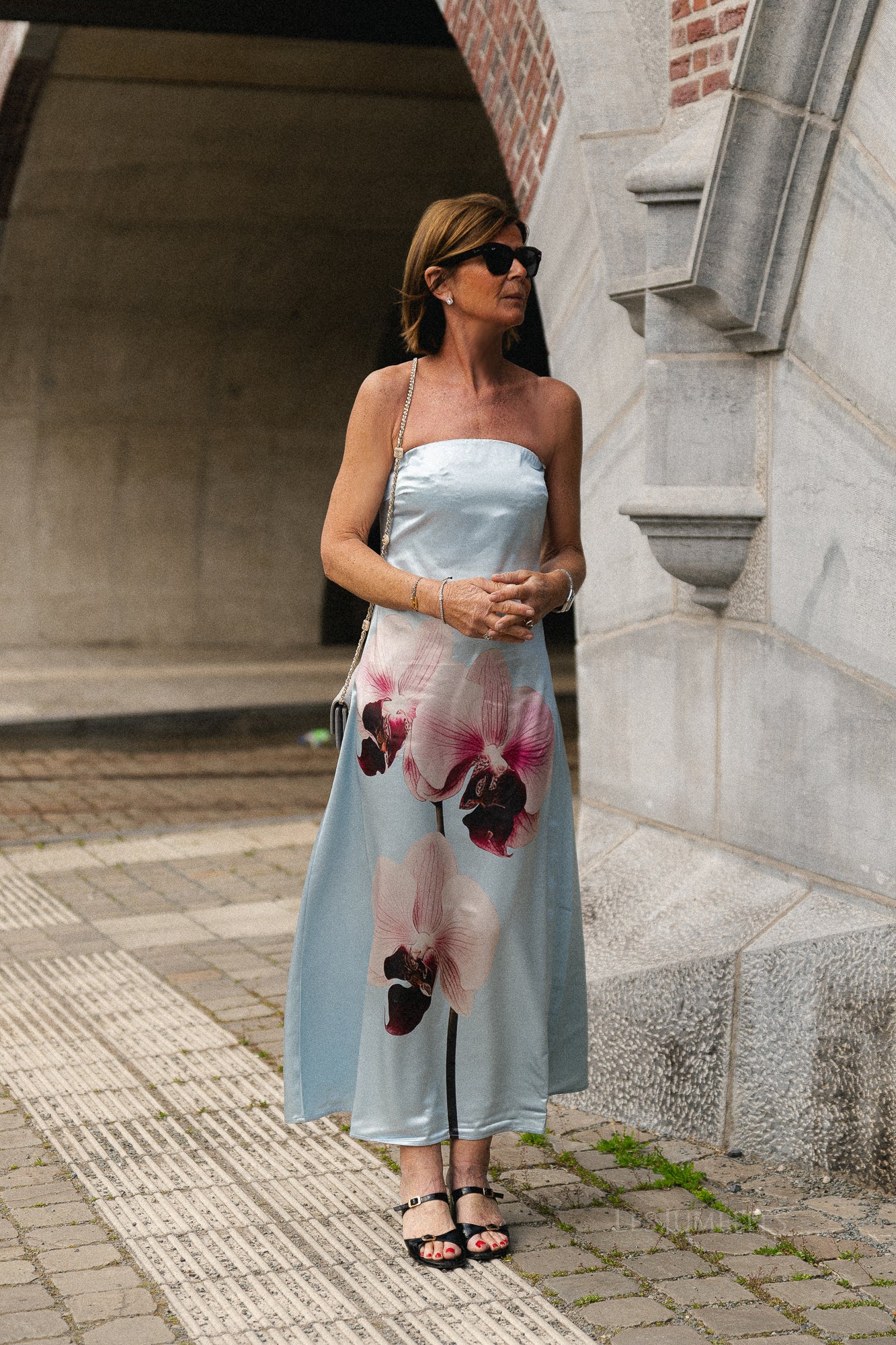 YASOrchida maxi bandeau dress show skyway