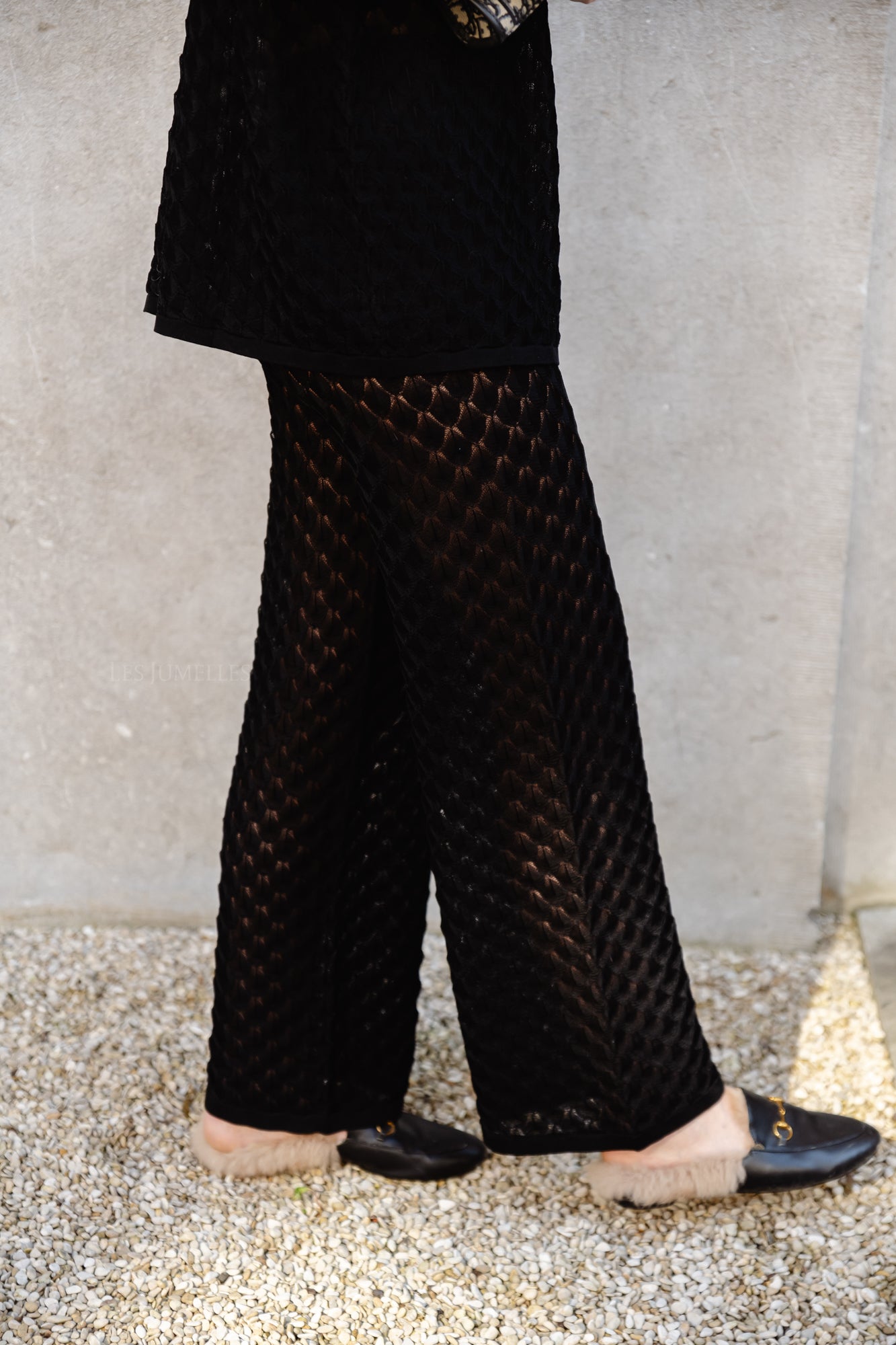 Alissa knitted pants black