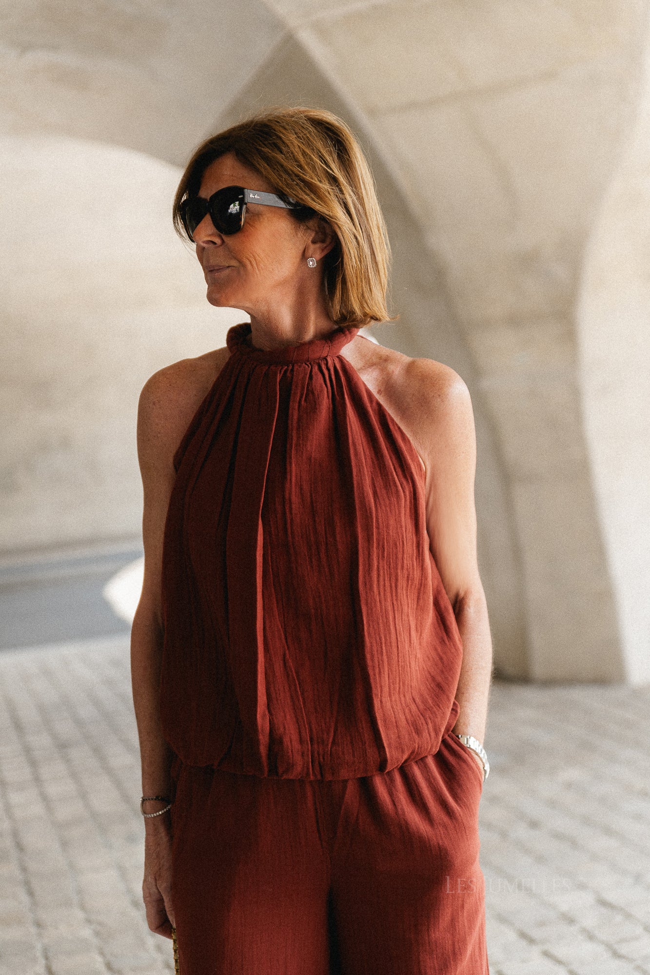 SLFAnnie SL top cherry mahogany