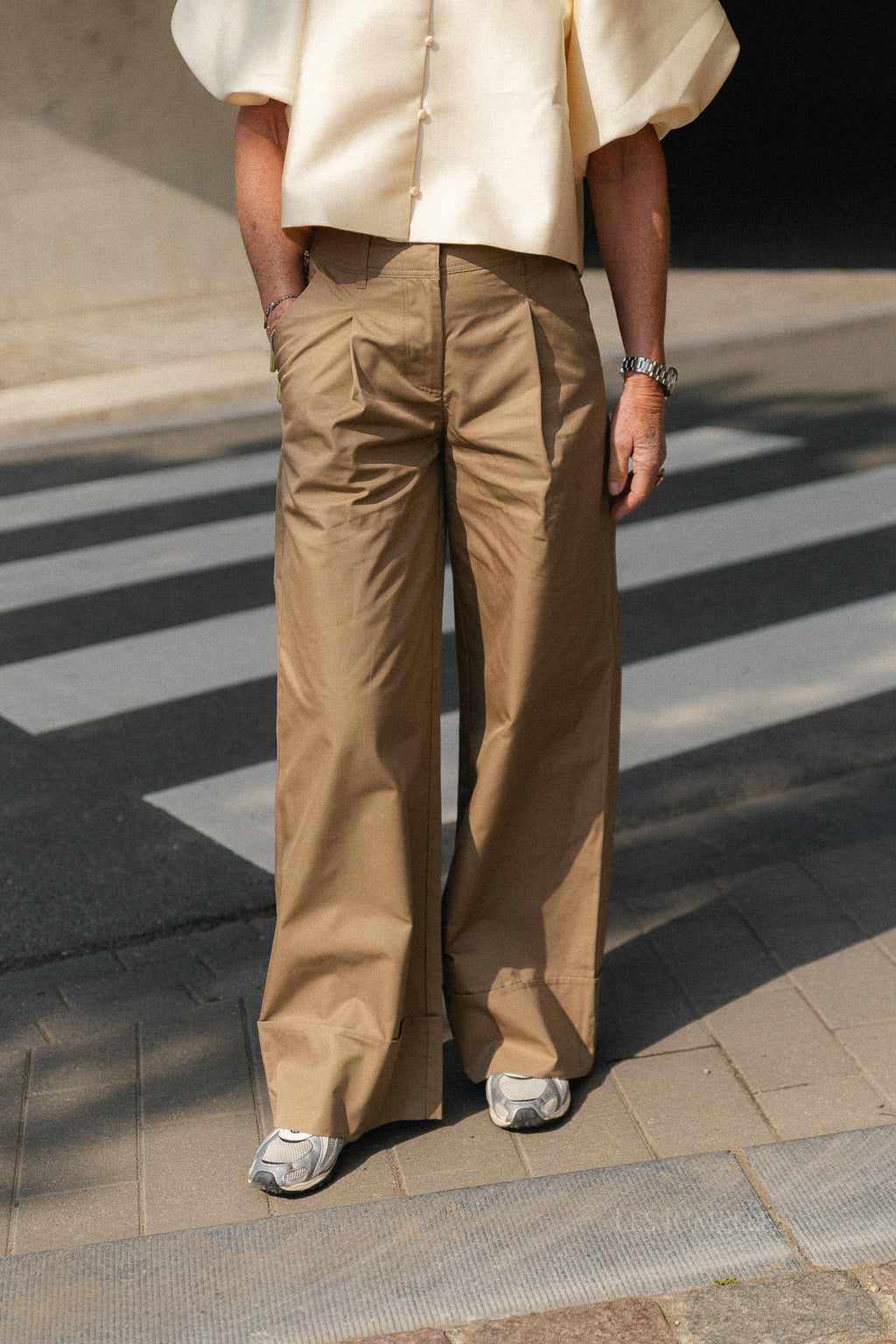 ROUFrancie RW trousers petrified oak