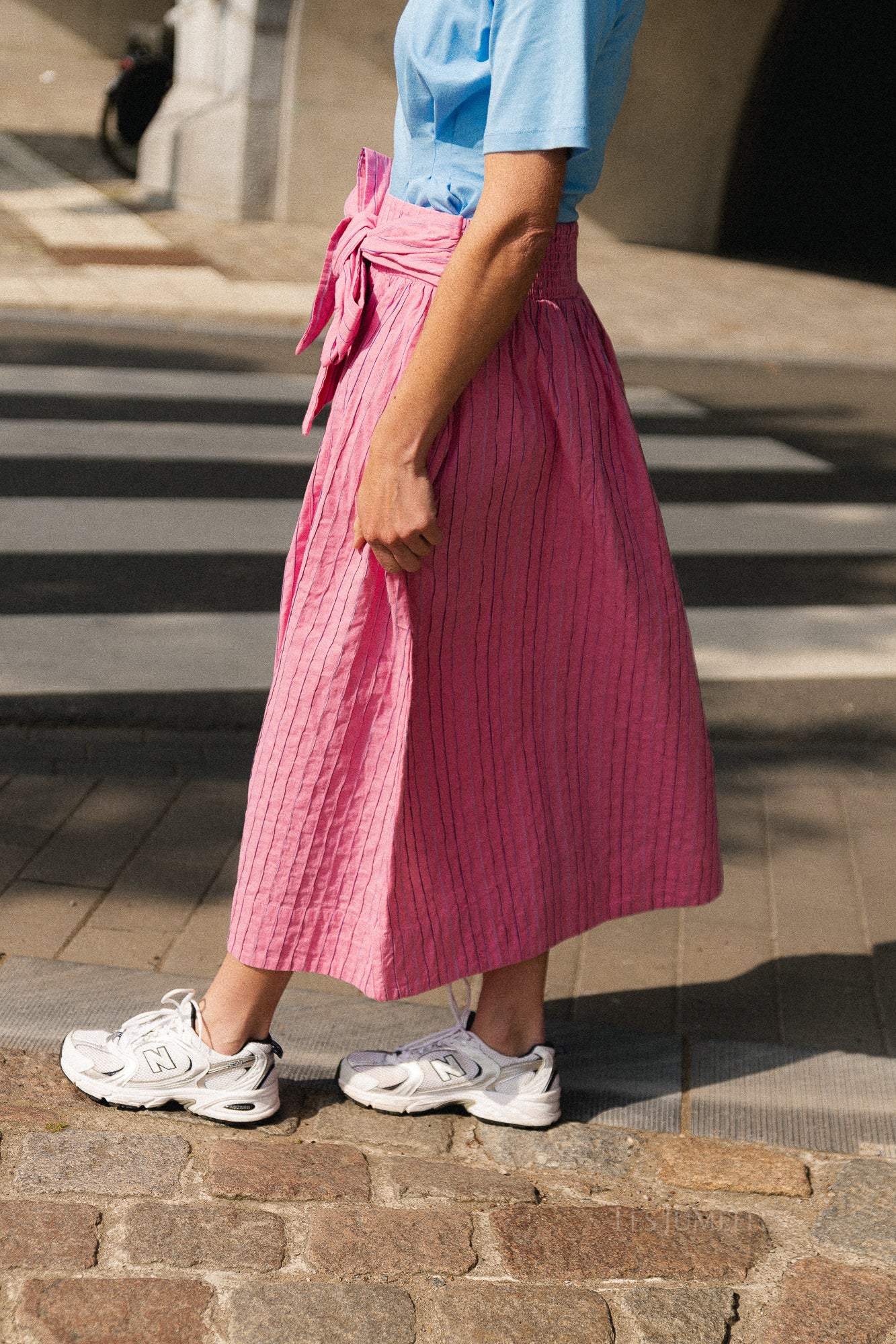 YASMellow HW long skirt rose violet