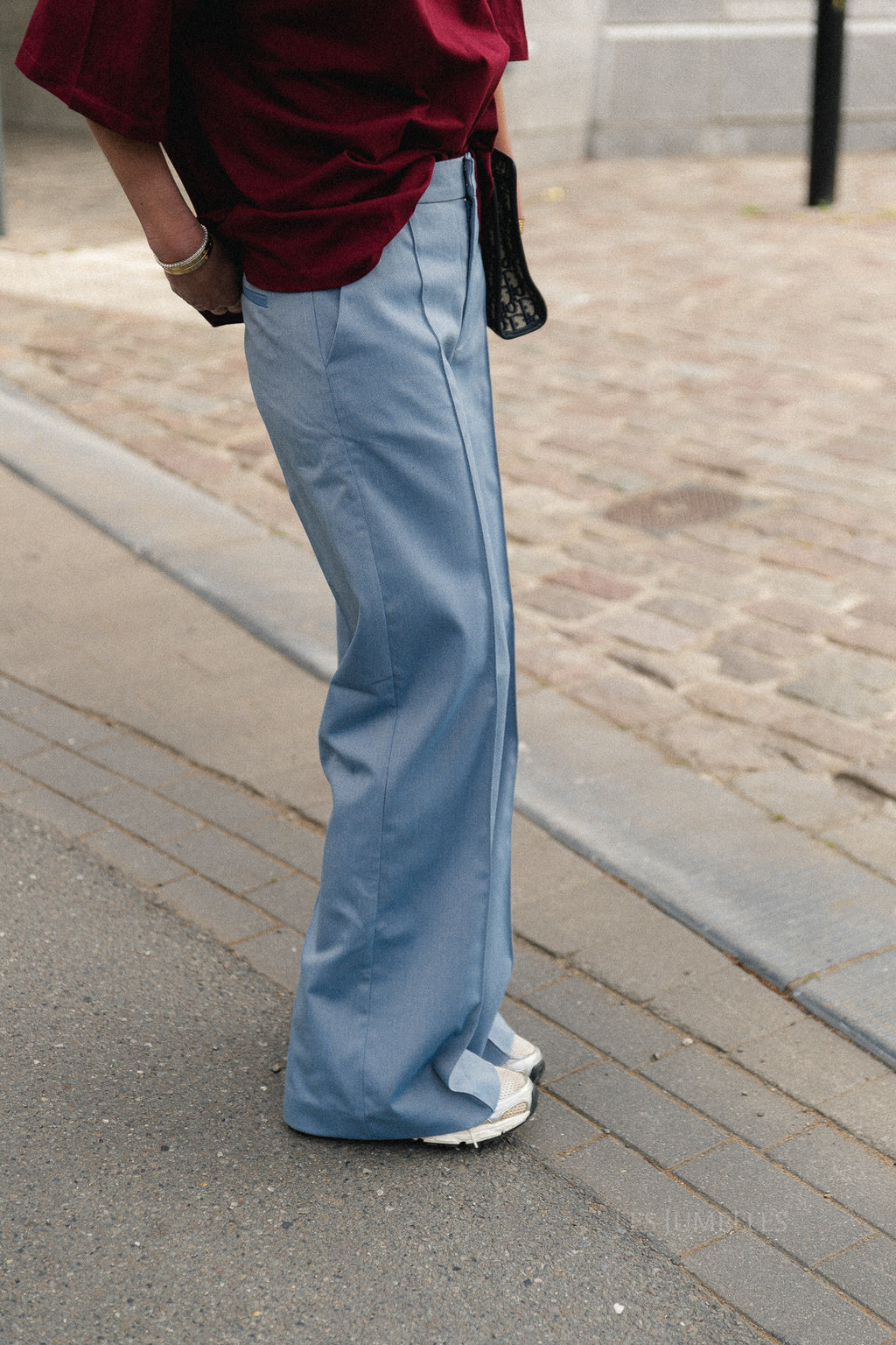 GZWendi HW pants dusty blue