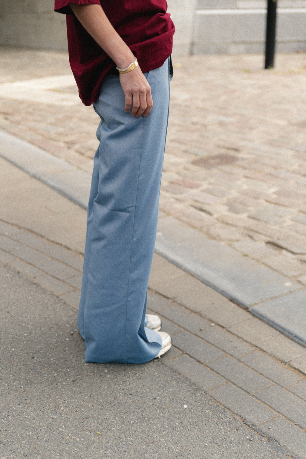 GZWendi HW pants dusty blue