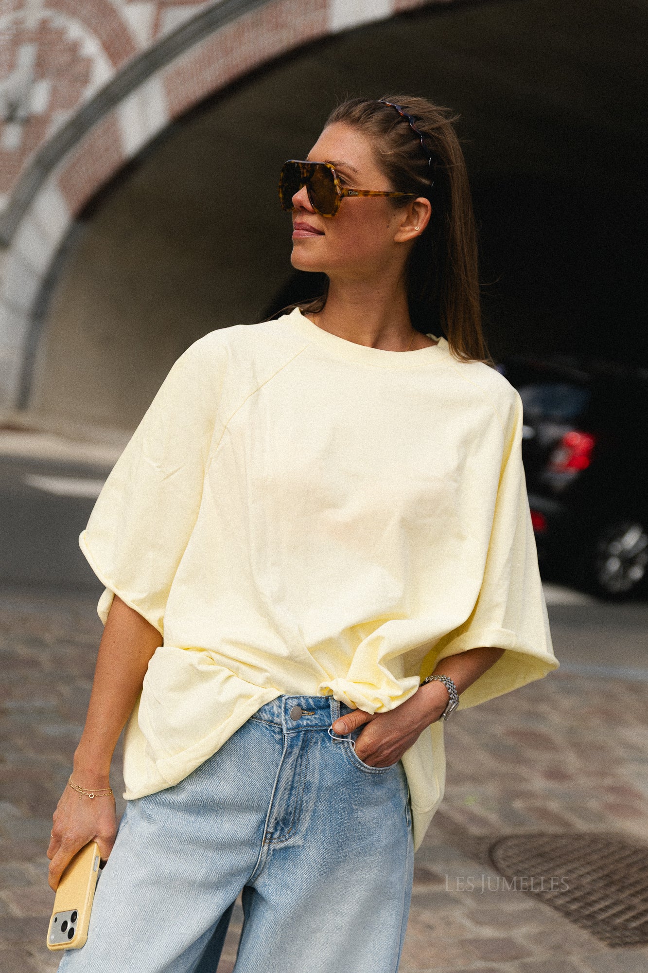 Jeanne T-shirt butter yellow