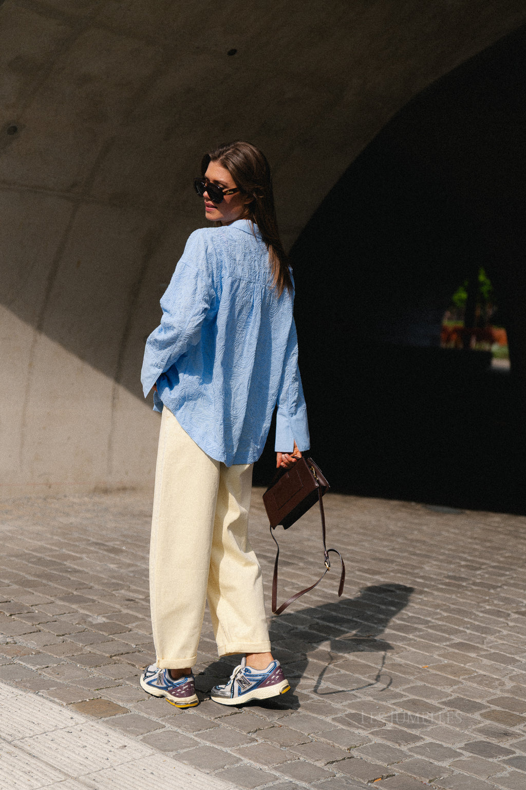ROUEmma LS oversized shirt open air