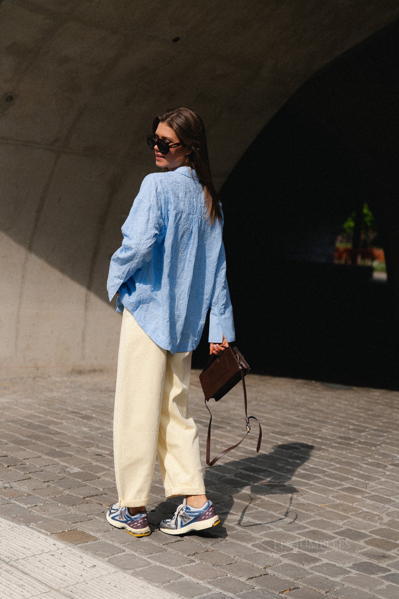 ROUEmma LS oversized shirt open air