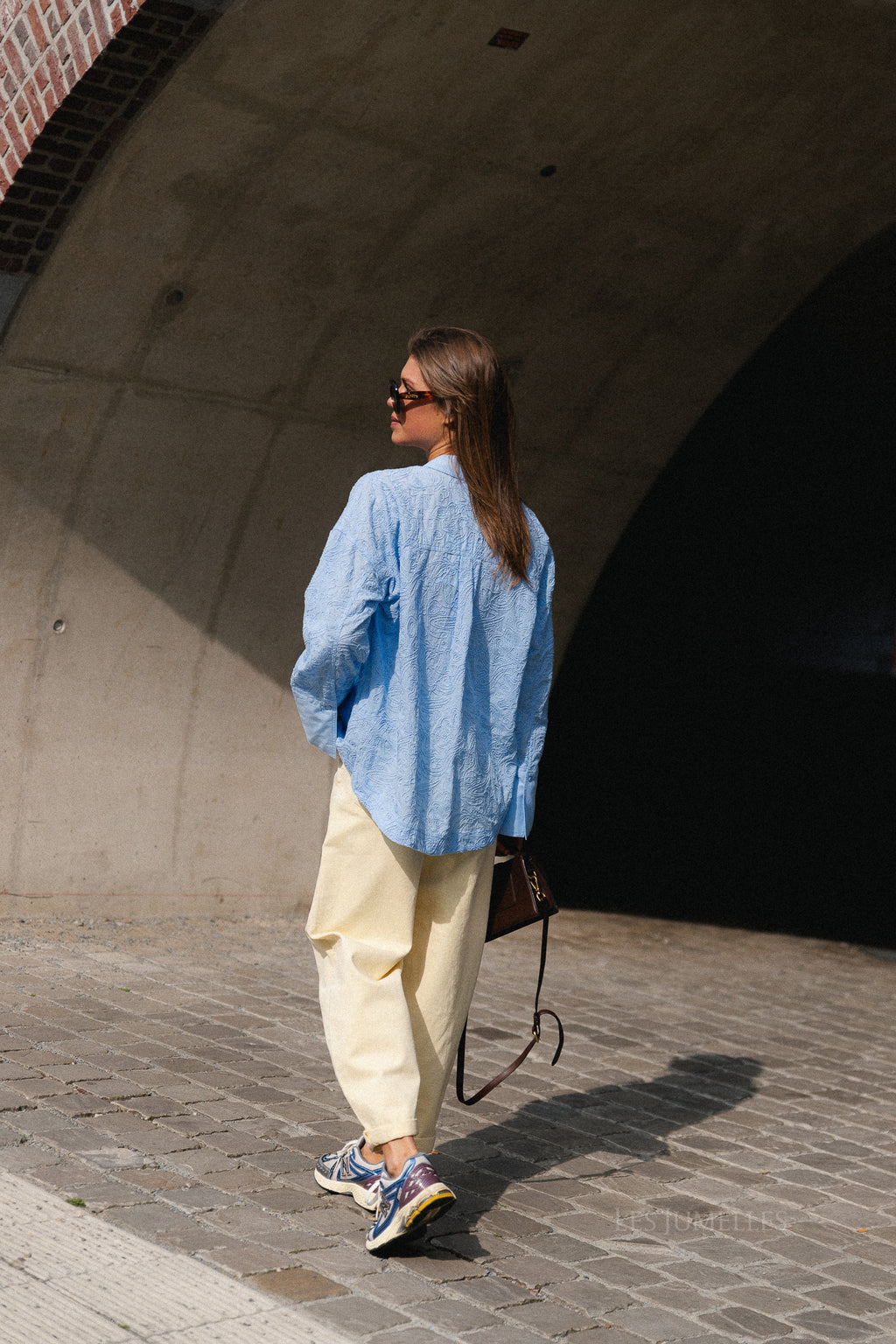 Maurelle balloon fit jeans butter yellow