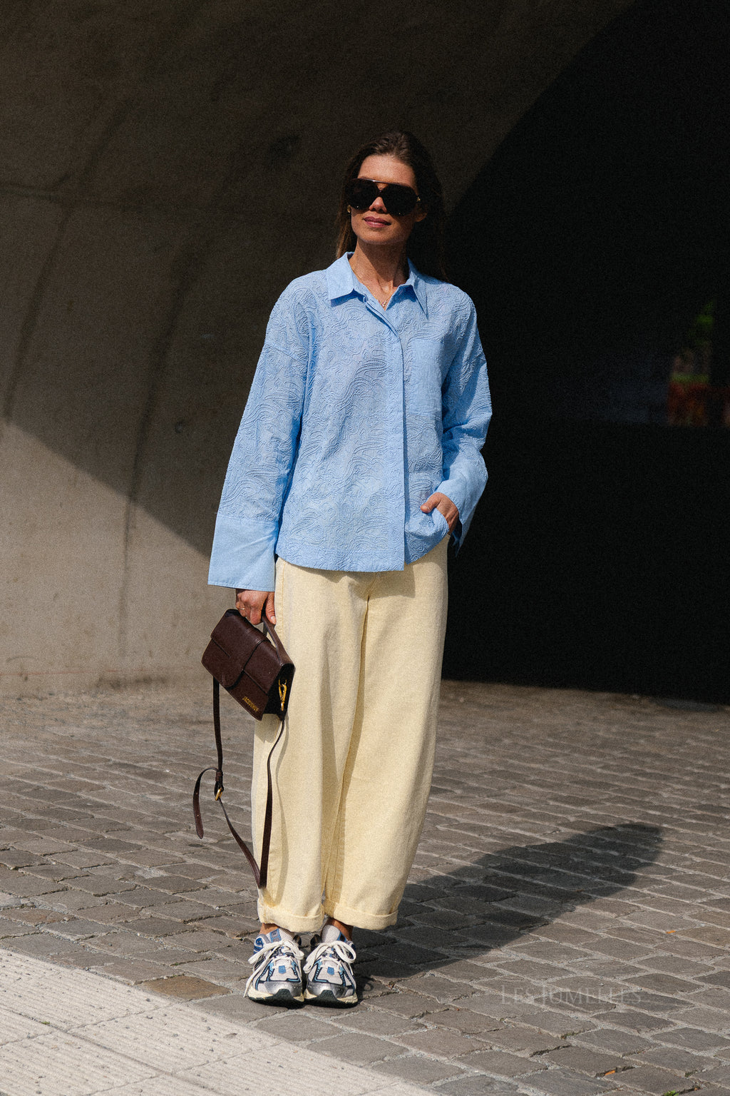 Maurelle balloon fit jeans butter yellow