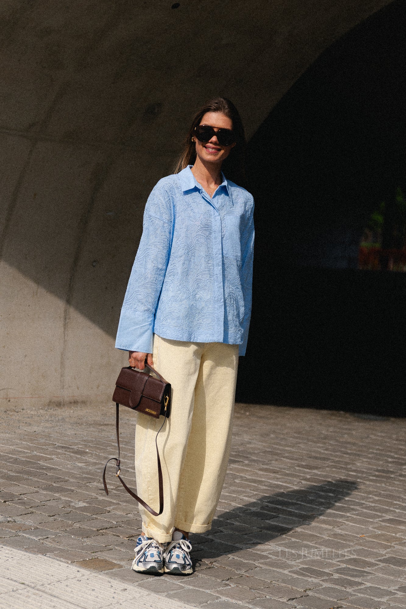ROUEmma LS oversized shirt open air