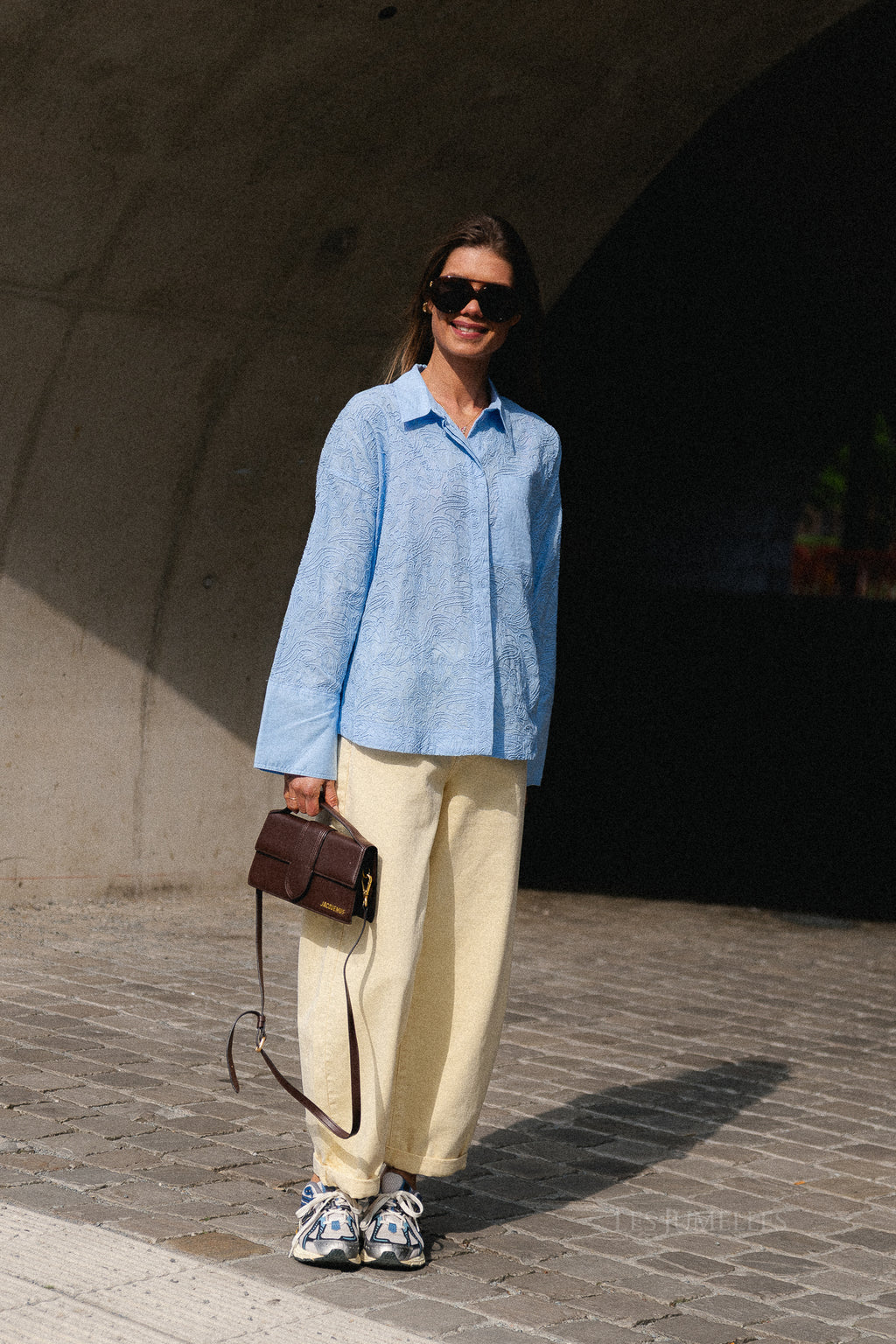 Maurelle balloon fit jeans butter yellow