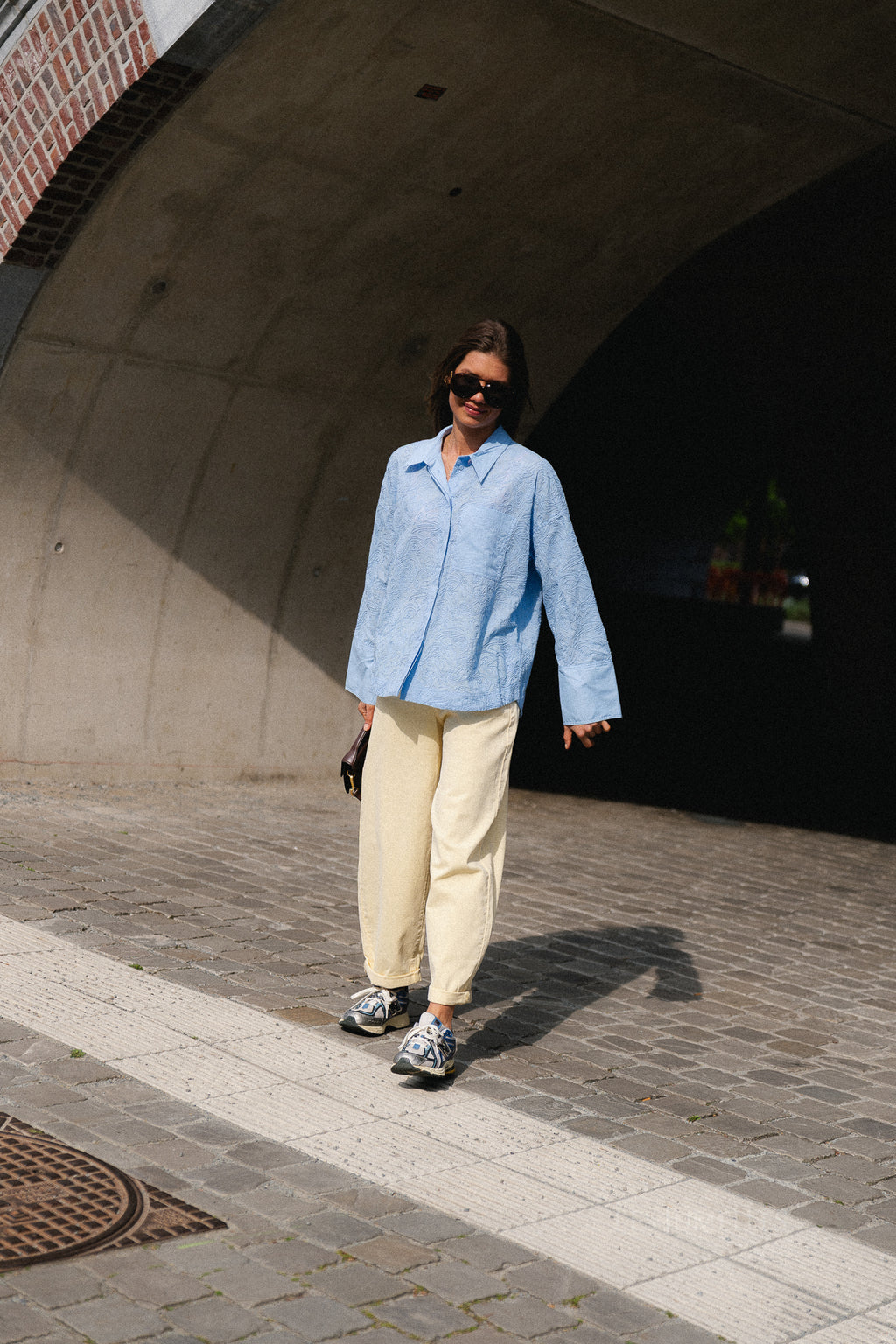 Maurelle balloon fit jeans butter yellow