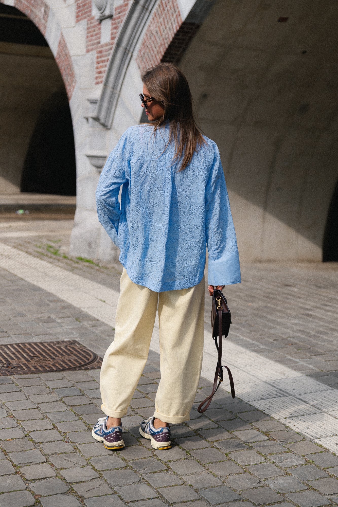 ROUEmma LS oversized shirt open air