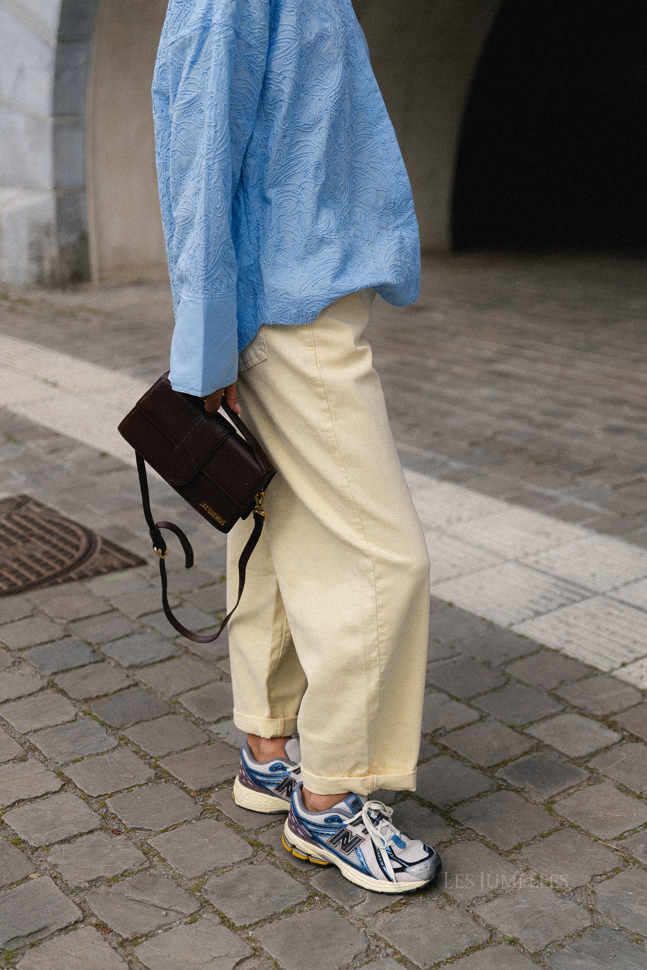 Maurelle balloon fit jeans butter yellow