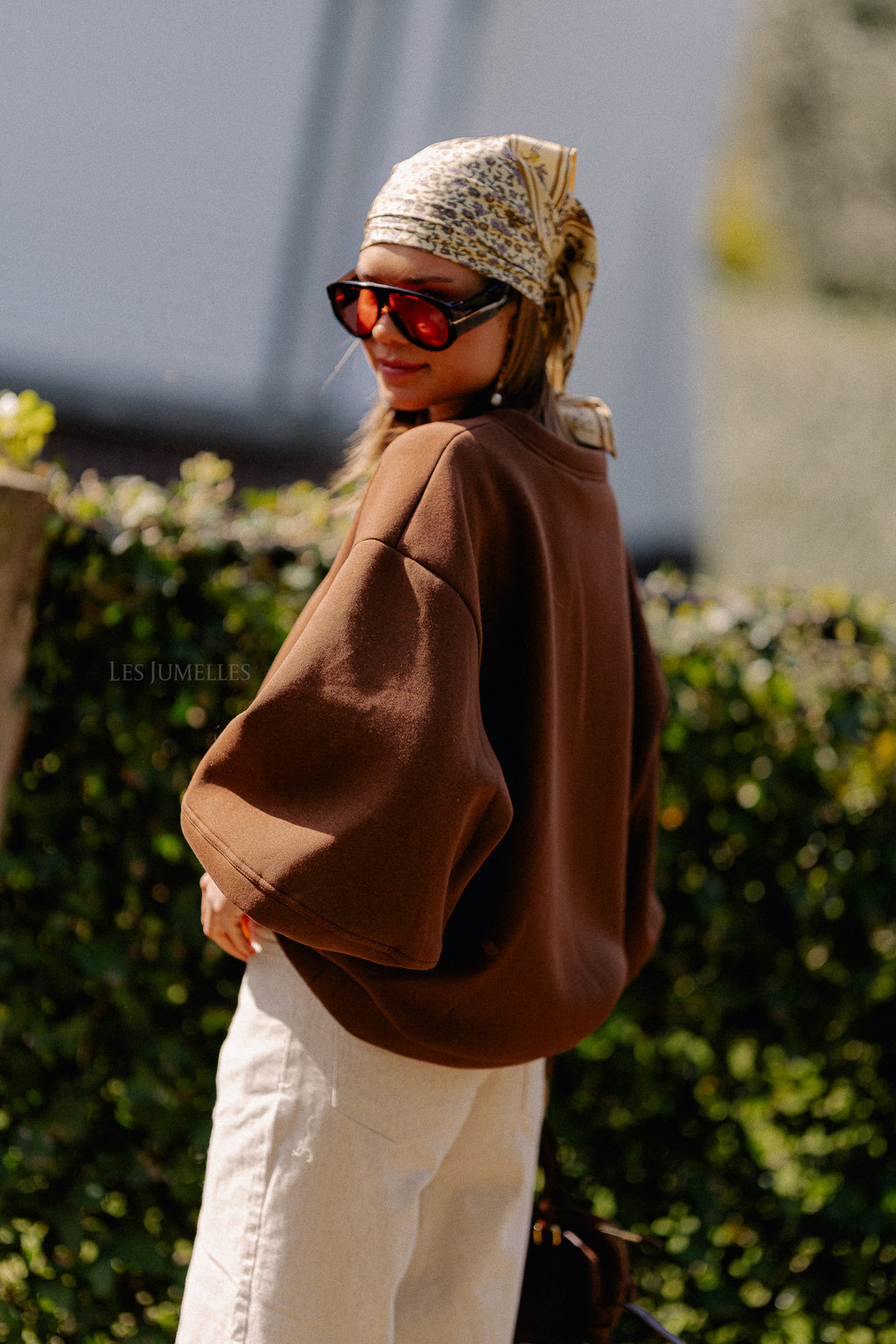 Anke sweater chocolate brown