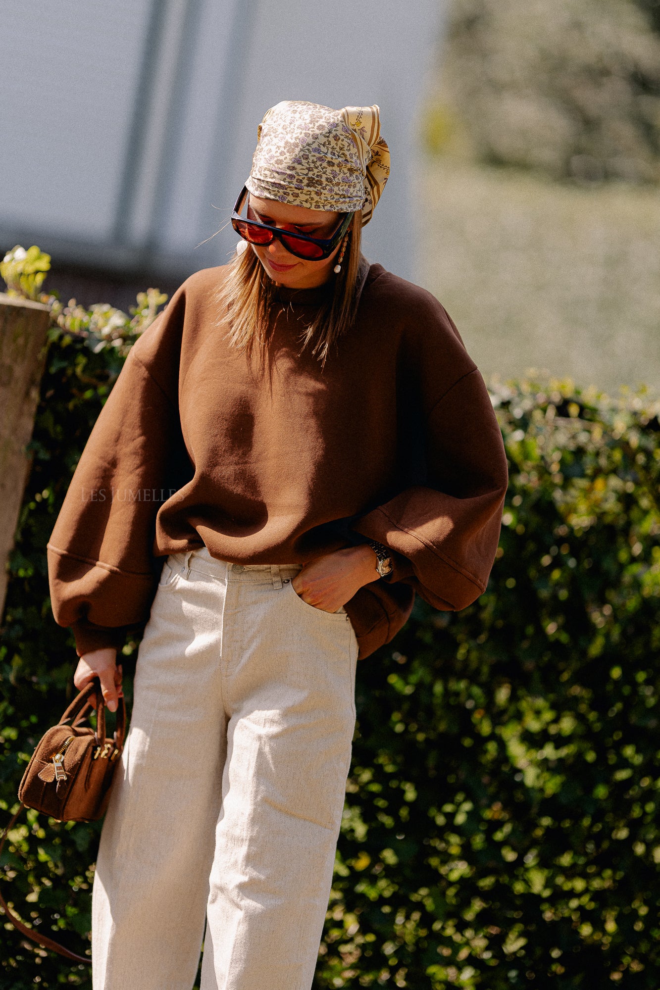 Anke sweater chocolate brown