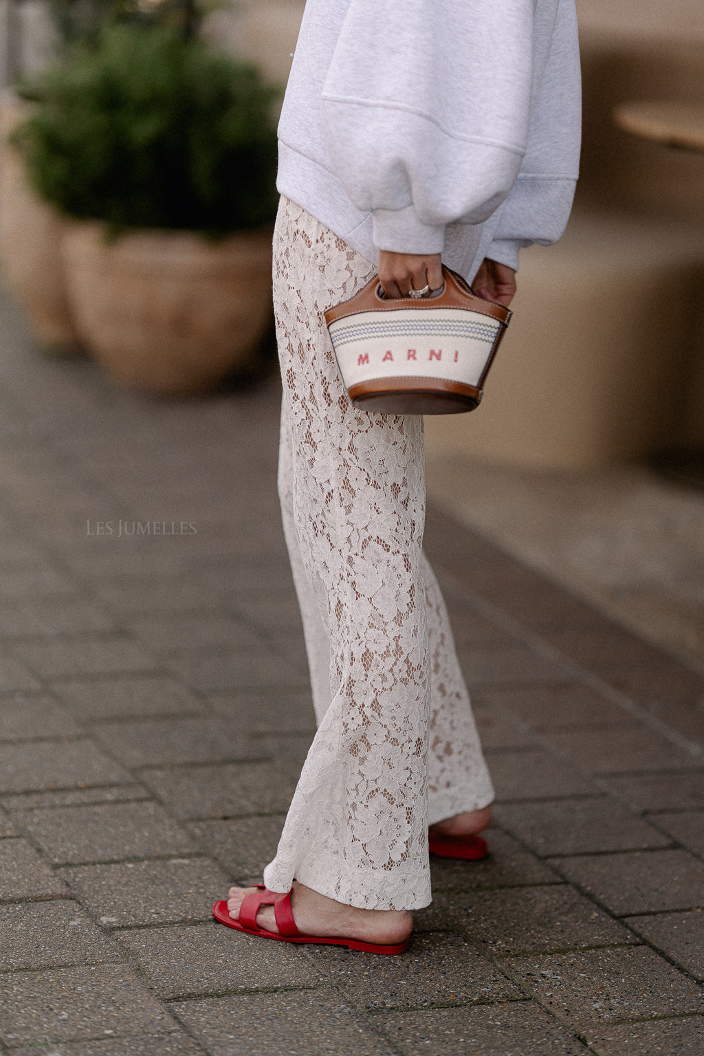  Lola Spitzenhose in Ecru