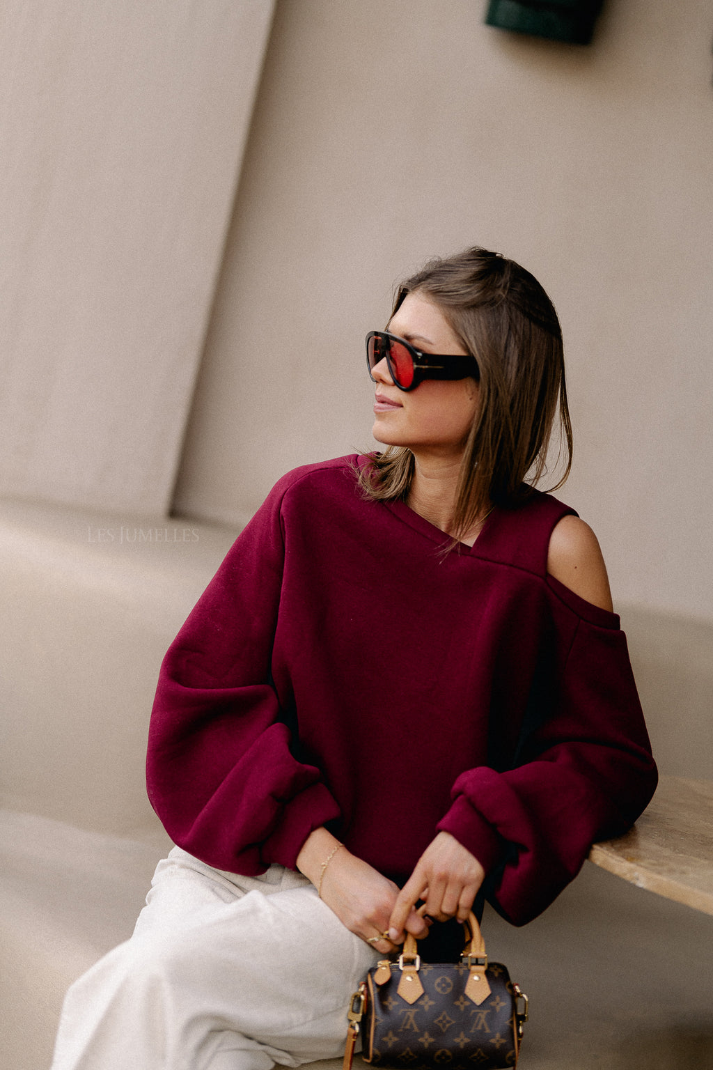 Pull Kyoto bordeaux