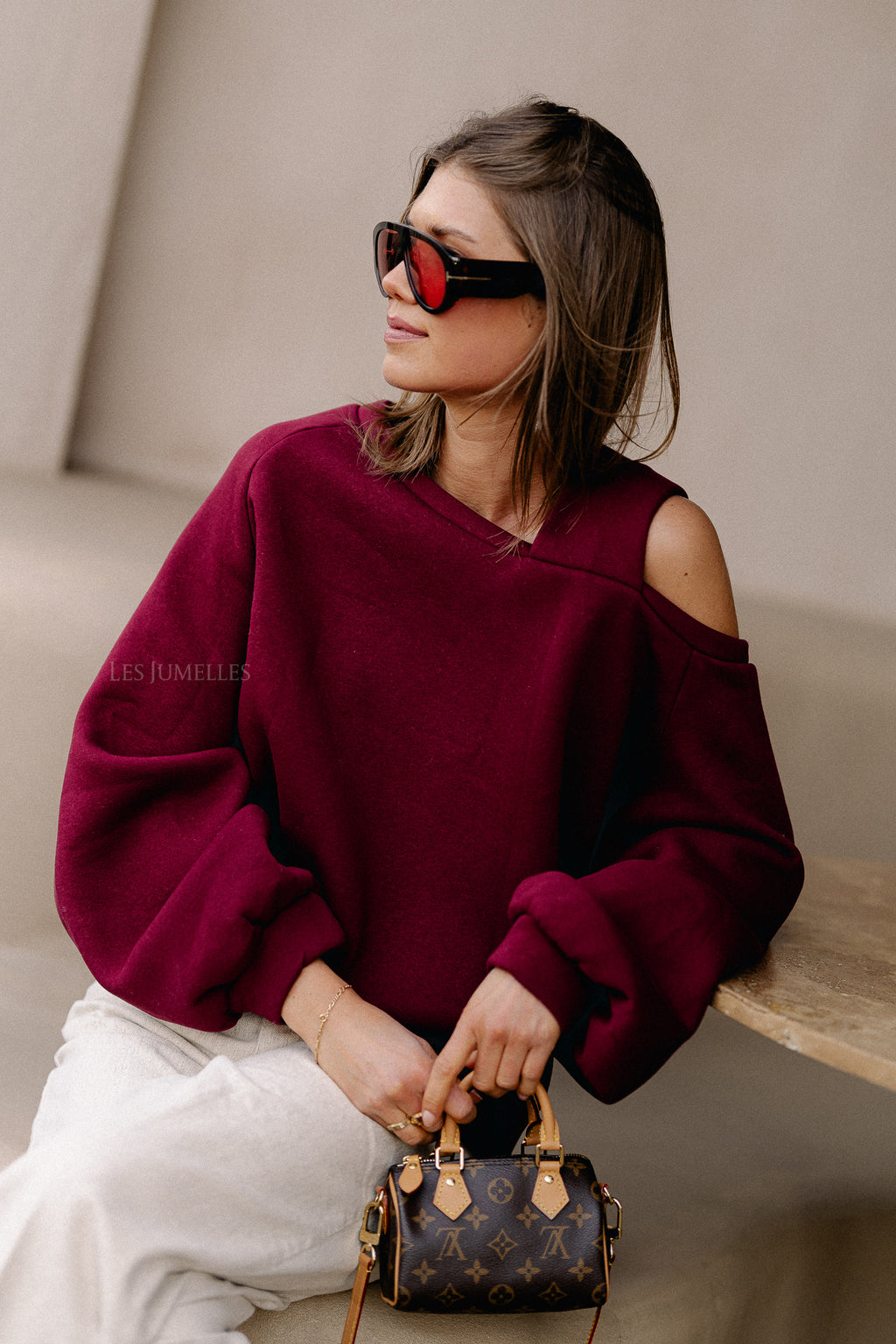 Pull Kyoto bordeaux
