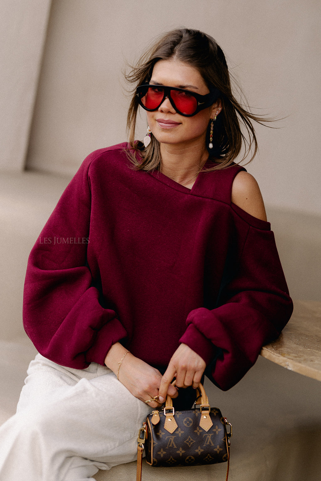 Pull Kyoto bordeaux