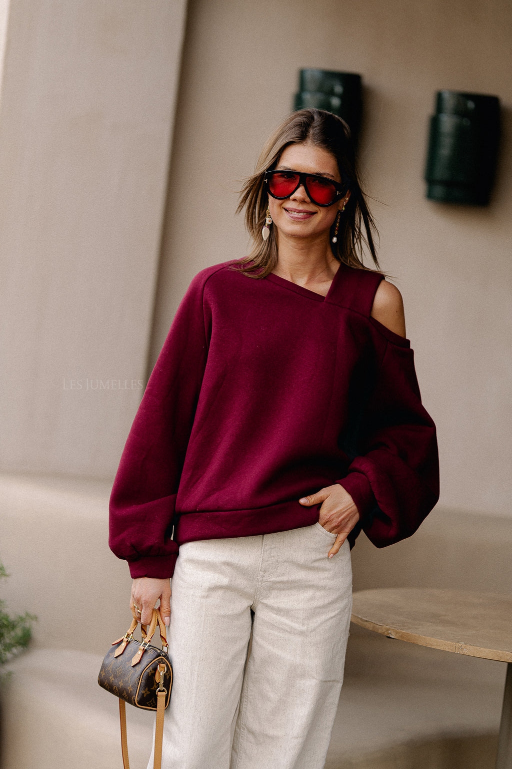 Pull Kyoto bordeaux