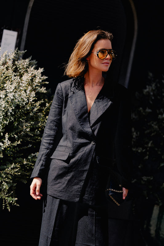 Les Jumelles ROUSummer LS blazer meteorite