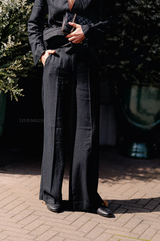 Les Jumelles ROUSummer HW trouser meteorite