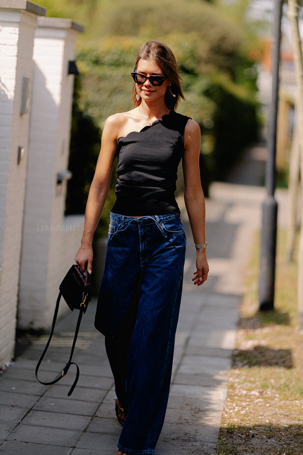 YASScallop O/S top black
