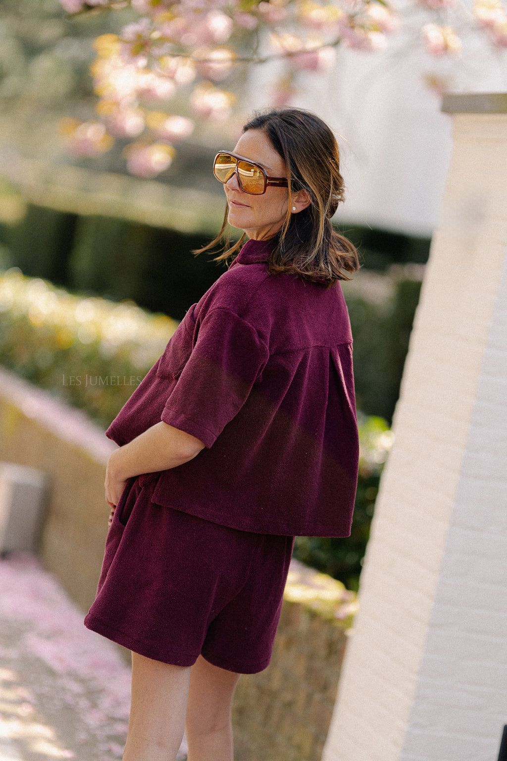 Maggie shorts burgundy