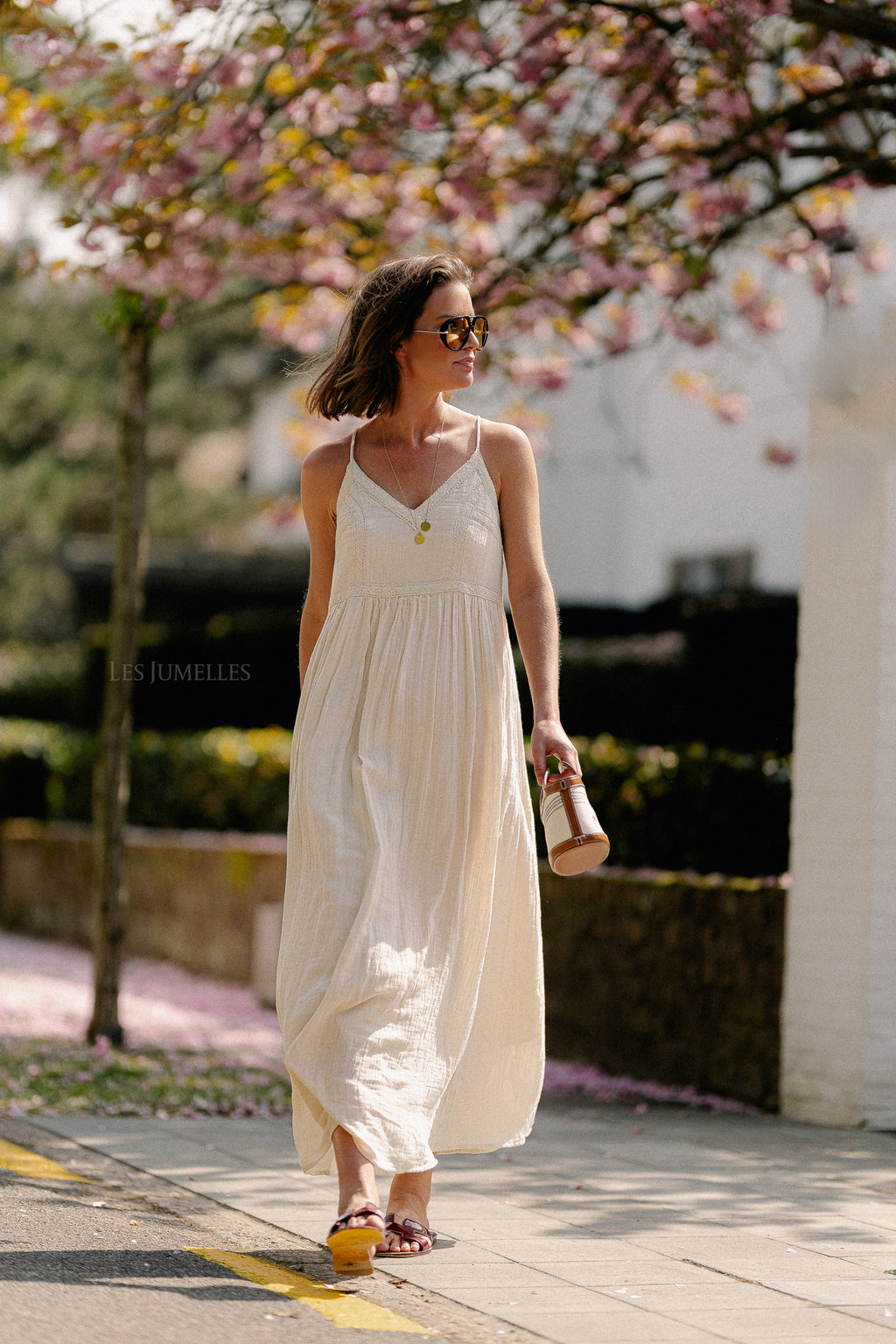 YASLana strap ankle dress birch