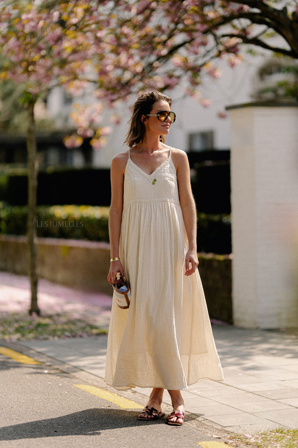 YASLana strap ankle dress birch