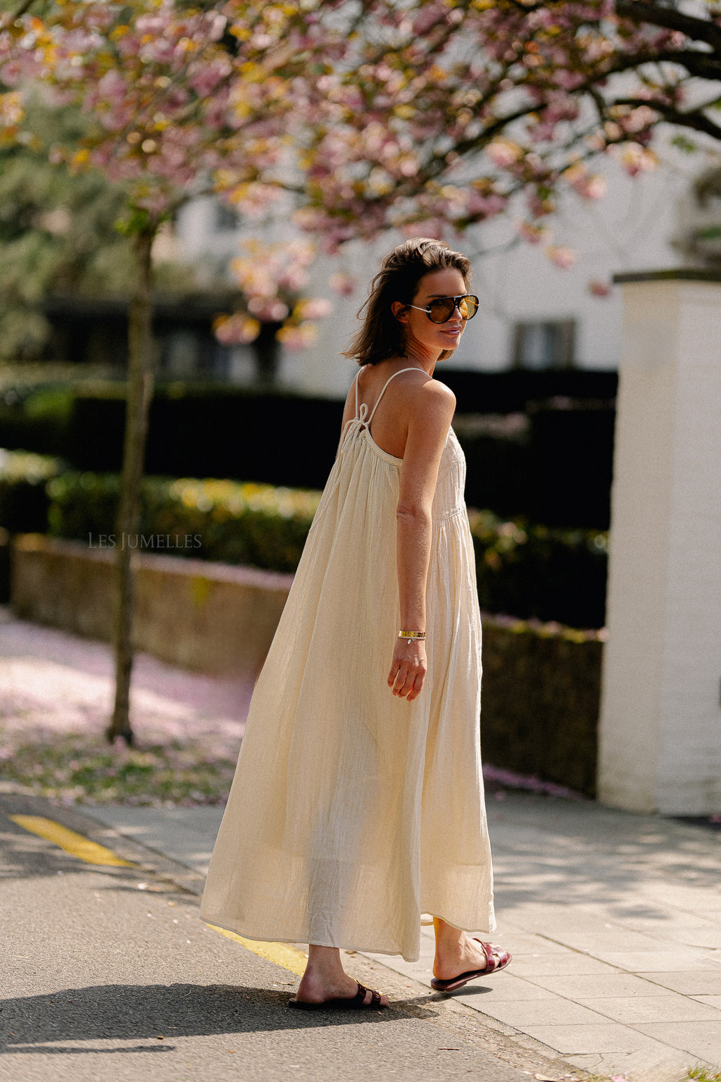 YASLana strap ankle dress birch