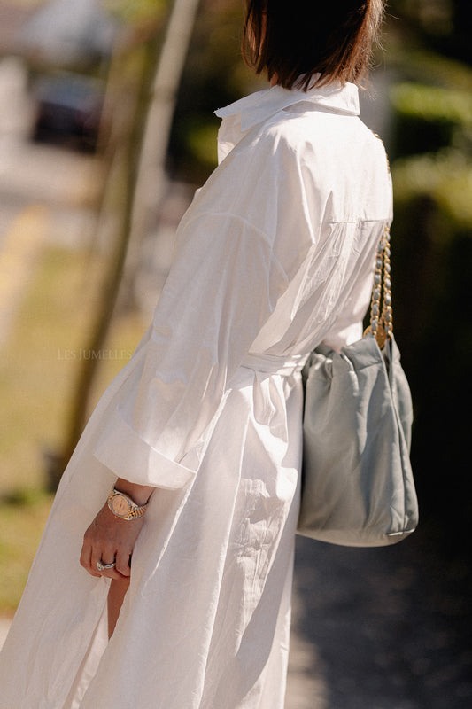 Les Jumelles Georgie maxi dress white