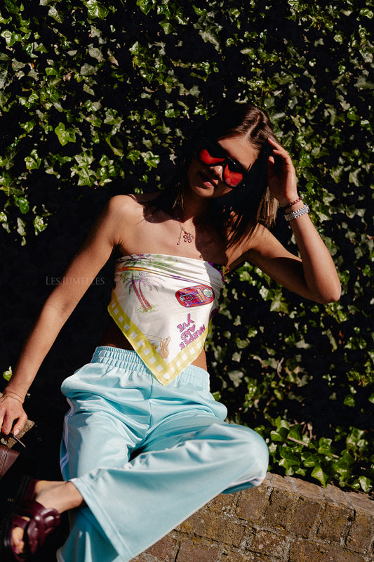 Les Jumelles Tropicana scarf