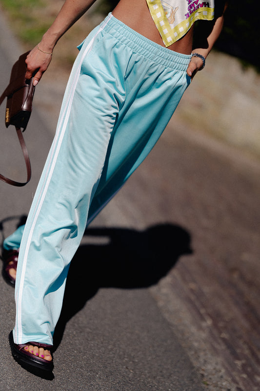 Les Jumelles Isla track pants turquoise