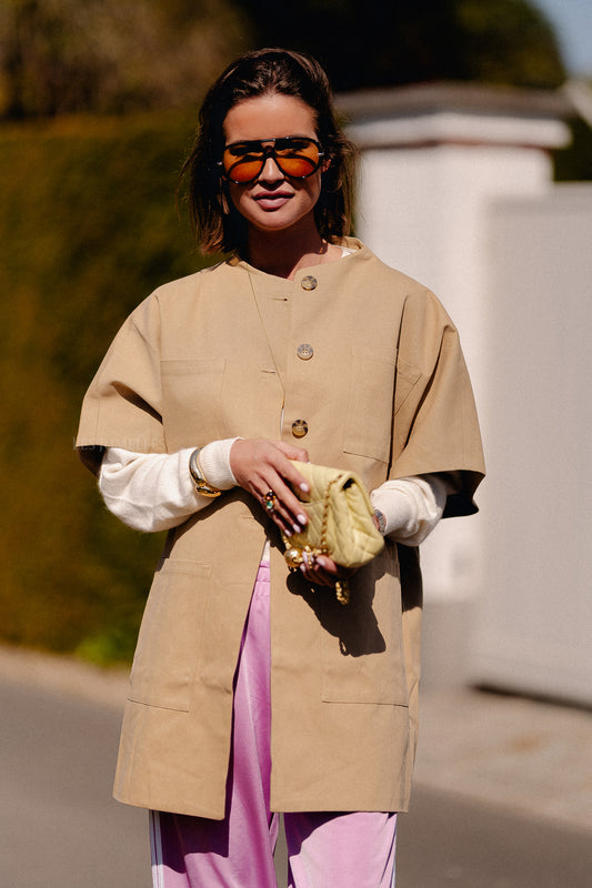 Les Jumelles PalomaSW jacket camel