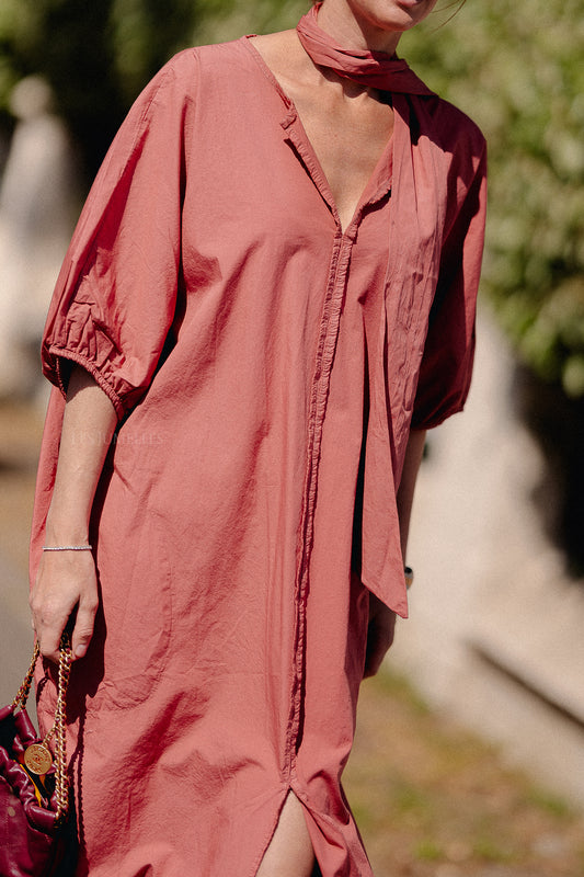 Les Jumelles Bonnie long dress peperosa
