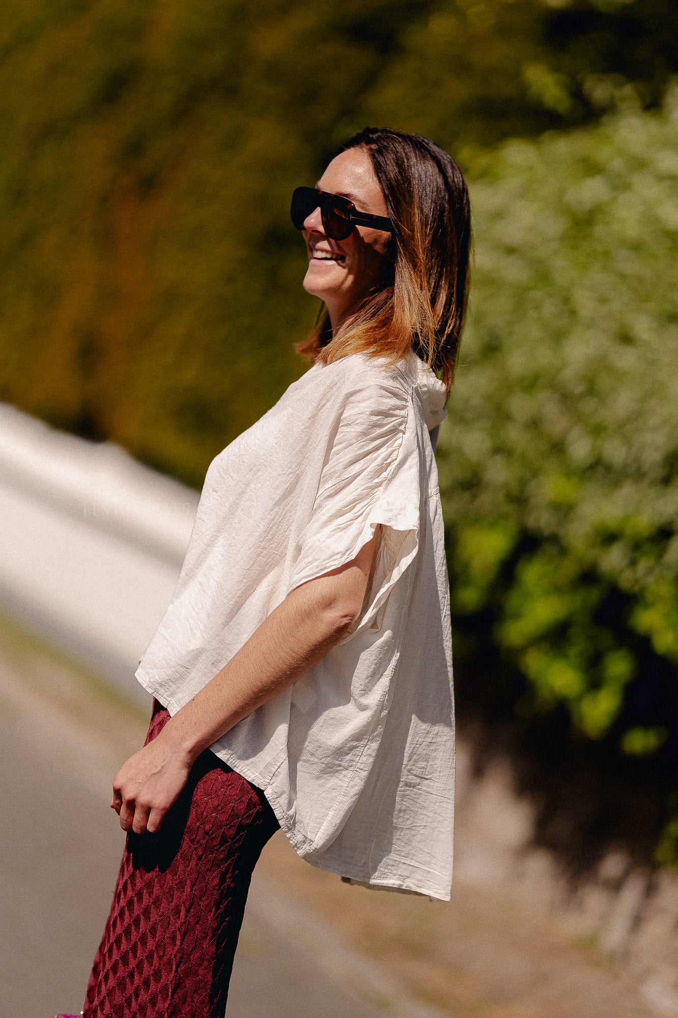 Portia blouse ecru